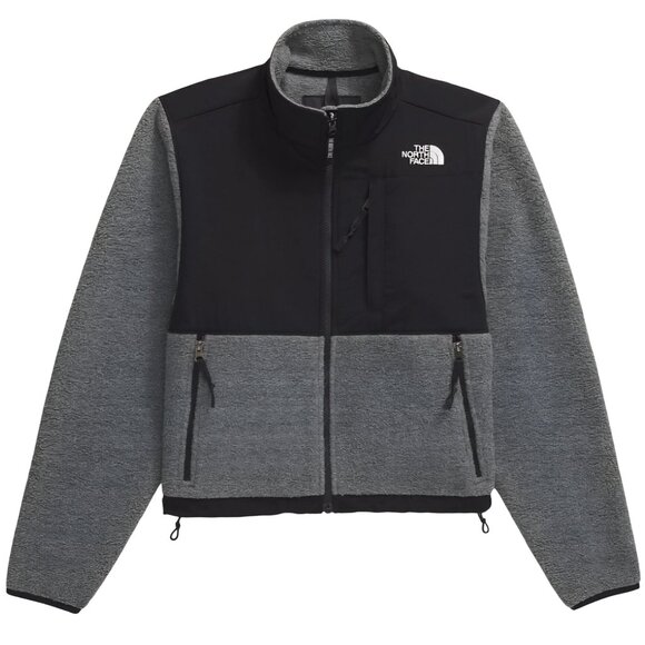 The North Face Retro Denali Jacket Black Grey Full Zip Pockets Polartec Size L - Picture 7 of 14